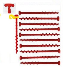 20 x ZELTHERINGE-WURMI