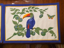 Hermés tischsets toucans - 2,