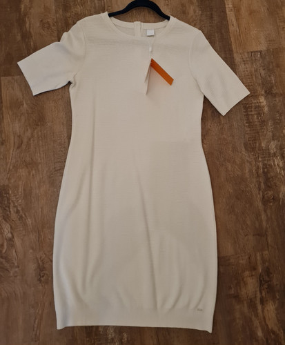 Boss damen strickkleid weiß - damen, l