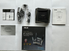 ASUS RT-AX92U AX6100 AiMesh 4x4 Tri-Band WLAN-Router (90IG04P0-MO3010)