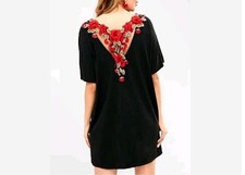 ASOS❤️Shirtkleid Rosenranke☆Gr.52-54☆Rosenrücken☆Asos Curve☆bildschön☆Blickfang☆