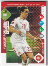Panini Road to Qatar World Cup Karte 2022 Nr. 143 Yussuf Poulsen