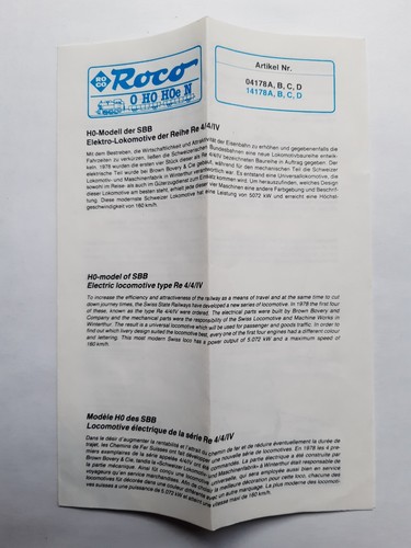 Roco 04178 elektrolok - roco, b