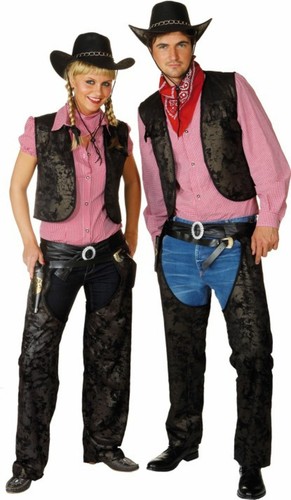 Cowboy chaps überhosen damen - chaps,