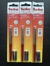 3x Geha Champion Schulfüller  Füller  OVP Neuwertig Unbenutzt
