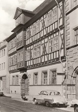 ERFURT     Haus " Zum Mohrenkopf " in der Leninstraße