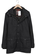 QS by s.Oliver Mantel Herren Winter Parka Winterjacke Gr. XL Wolle Grau #zf6yxwm