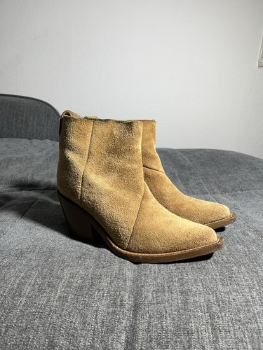 Acne studios wildlederstiefel - acne,