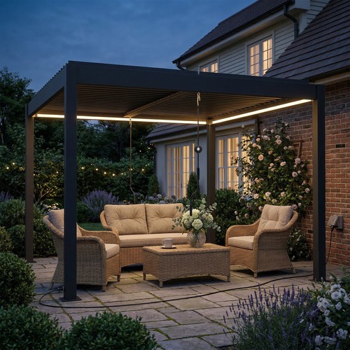 Outsunny pergola 3x3 - outsunny,