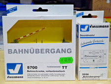 Spur TT Viessmann Bahnübergang mit Soundmodul  Gebraucht Bitte lesen  !!!