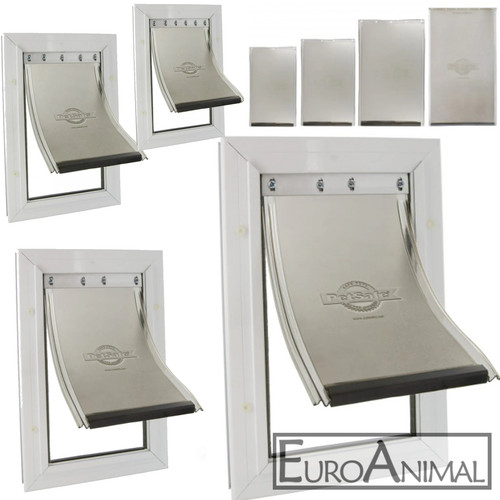 Aluminium hundetür - aluminium,