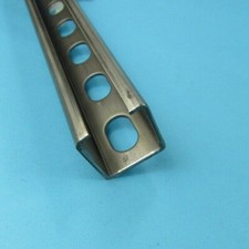 Edelstahl Montageschiene 28x28mm VA C-Profil  2,60m