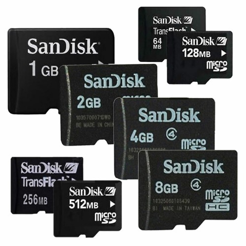Sandisk 64mb 128mb 256mb - sandisk, 512mb