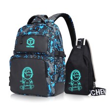 MoFut Rucksack Schultasche Schulrucksack Mädchen Schulranzen Jungen Büchertasche