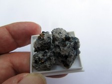 No65   MM Titanit, Hauyn, Magnetit und Rhabdophan, Fo. In den Dellen