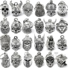 3D Totenkopf Biker-Bell