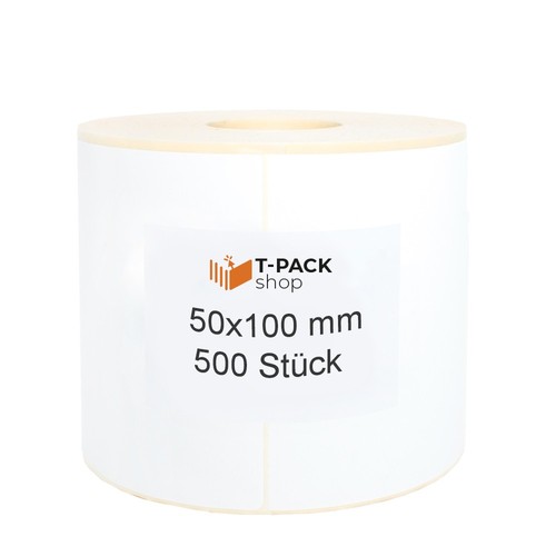 500 thermo etiketten - thermo, rolle