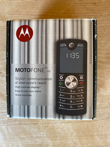 Motorola motofone schwarz - motorola,