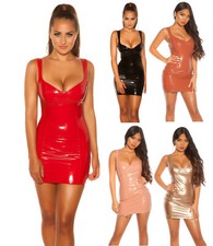 Minikleid koucla kleid wetlook - koucla,