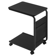 Beistelltisch Kaffeetisch Couchtisch Sofatisch Betttisch Schwarz BTS04sz