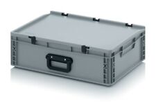 Koffer 60x40x18,5 Plastikkoffer Kuststoffkoffer Box Transportkiste Transportcase