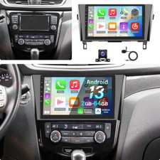 Für Nissan X-Trail T32 Qashqai II 2013-2021 Autoradio GPS Navi Android 13 2+64GB