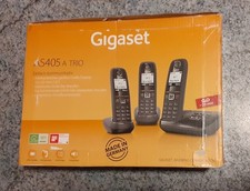 Gigaset AS405 A Trio Telefon 3 Mobilteile mit AB Anrufbeantworter