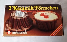 Vintage 2 Keramik-Förmchen