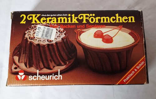Vintage keramik förmchen - vintage, keramik-förmchen