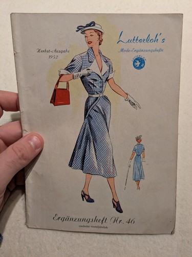 Hübsches altes modeheft - hübsches,