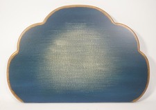 Käthe Wohlfahrt 251259 Kindertraum Himmlische Klänge große Wolke 41,5 x 28,5 cm
