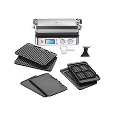 Braun Kontaktgrill CG9047 Tischgrill Elektrogrill 2000 W 3 Grillplatten-Sets