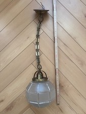 Antike Hängelampe um 1900