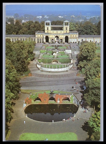 Ansichtskarte potsdam park - potsdam,