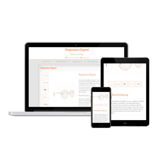 Html template ebay responsive - html,