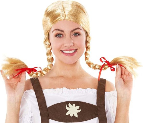 Blonde oktoberfest flechtzopf - blonde,