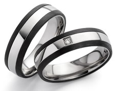 Paar Eheringe Partnerringe