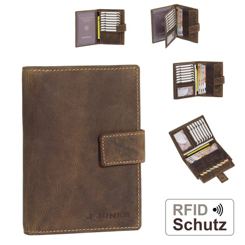 Rfid herren leder brieftasche - herren,