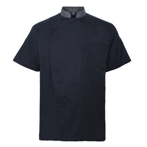 Chef jacket mens short - chef,