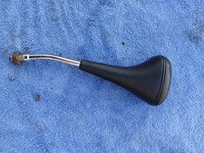 Leder Wählhebel schwarz