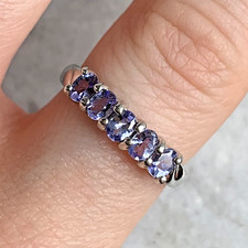 Tansanit 9 Karat Gold Ring