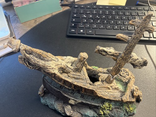Schiffswrack deko für - für, ein