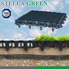 Rasengitter 50x50x4cm schwarz