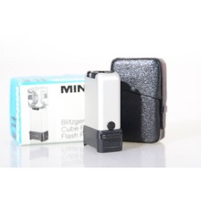 Minox Blitzgerät Silber FL-4 - Flash FL4 für A / B / C / BL / LX - Blitzvorsatz 