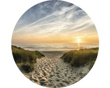 Glasbild Weg Zum Strand I Ø