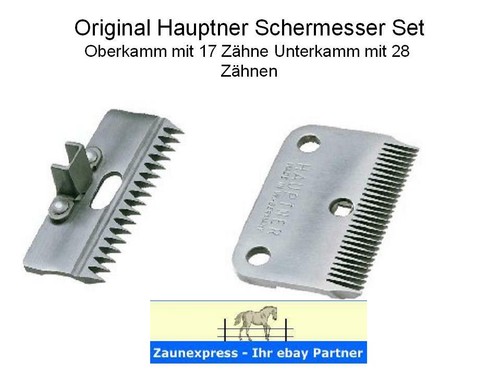 Orig hauptner schermesser set - schermesser,