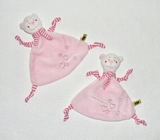 Auswahl Cause BÄR Teddybär / Katze in rosa Schmusetuch Schnuffeltuch Kuscheltuch
