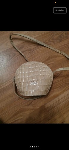 Elegante beige umhängetasche - beige,
