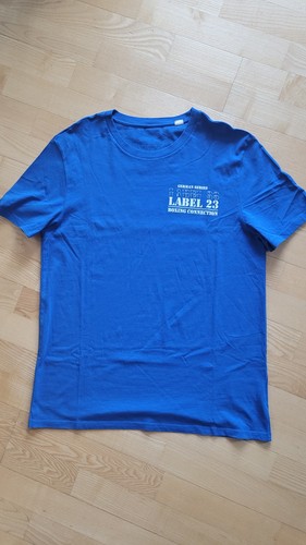 Label herren shirt blau - label, 23