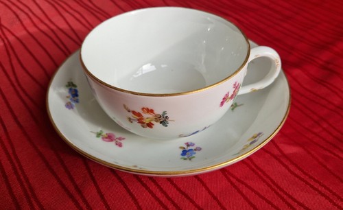 Meissen porzellan tasse mit - porzellan,